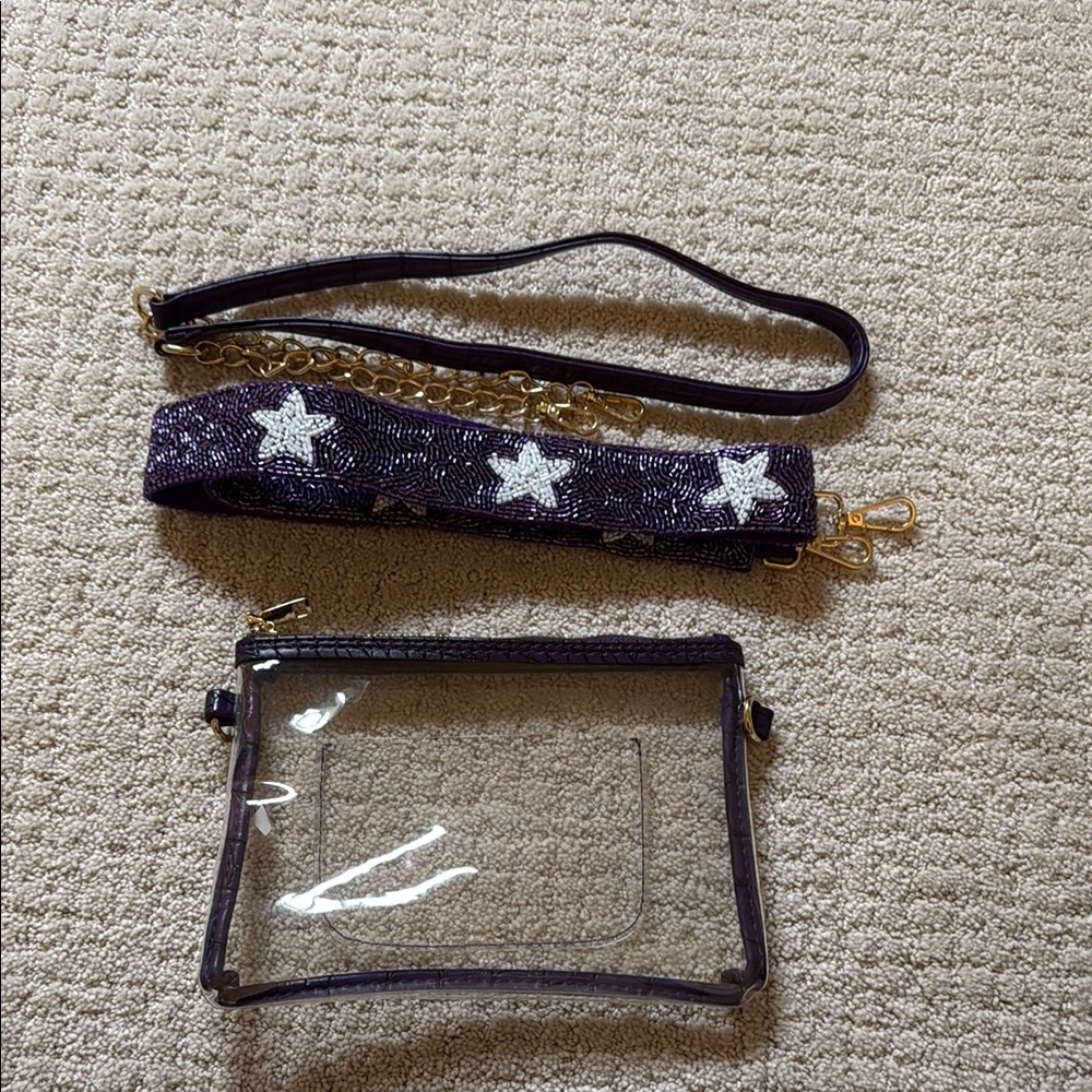 Stylish Clear Crossbody Bag